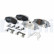 Brake pad set, disc brake LP5023EV Delphi