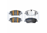 Brake pad set, disc brake LP5023EV Delphi