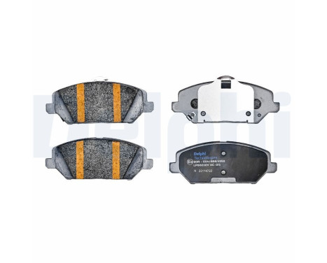 Brake pad set, disc brake LP5023EV Delphi, Image 2