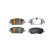 Brake pad set, disc brake LP5023EV Delphi, Thumbnail 2