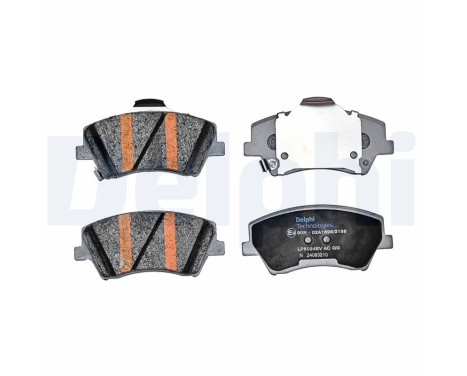 Brake pad set, disc brake LP5024EV Delphi, Image 2
