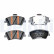 Brake pad set, disc brake LP5024EV Delphi, Thumbnail 2