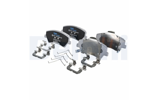 Brake pad set, disc brake LP5024EV Delphi