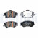 Brake pad set, disc brake LP5024EV Delphi, Thumbnail 2