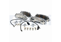 Brake pad set, disc brake LP5030EV Delphi