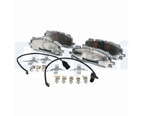 Brake pad set, disc brake LP5030EV Delphi
