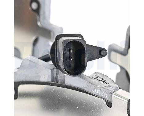 Brake pad set, disc brake LP5030EV Delphi, Image 3