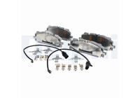 Brake pad set, disc brake LP5030EV Delphi
