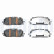 Brake pad set, disc brake LP5030EV Delphi, Thumbnail 2