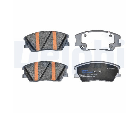 Brake pad set, disc brake LP5031EV Delphi, Image 2