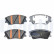 Brake pad set, disc brake LP5031EV Delphi, Thumbnail 2