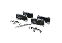 Brake pad set, disc brake LP5033EV Delphi