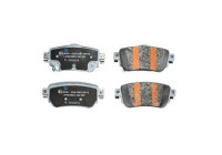 Brake pad set, disc brake LP5036EV Delphi