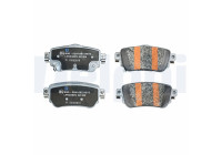 Brake pad set, disc brake LP5036EV Delphi