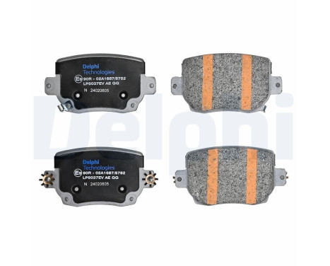 Brake pad set, disc brake LP5037EV Delphi, Image 2