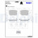 Brake pad set, disc brake LP5037EV Delphi, Thumbnail 3