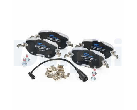 Brake pad set, disc brake LP5043EV Delphi, Image 2