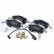 Brake pad set, disc brake LP5043EV Delphi, Thumbnail 2