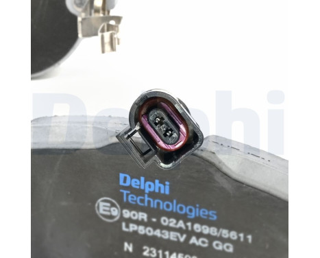 Brake pad set, disc brake LP5043EV Delphi, Image 3