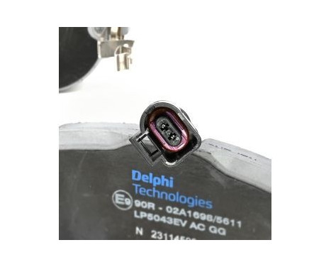 Brake pad set, disc brake LP5043EV Delphi, Image 4