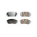 Brake pad set, disc brake LP5044EV Delphi, Thumbnail 2