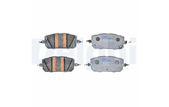 Brake pad set, disc brake LP5045EV Delphi, Image 2