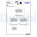 Brake pad set, disc brake LP5045EV Delphi, Thumbnail 3