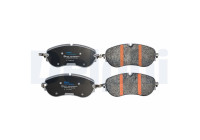 Brake pad set, disc brake LP5047EV Delphi