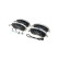 Brake pad set, disc brake LP5047EV Delphi, Thumbnail 2