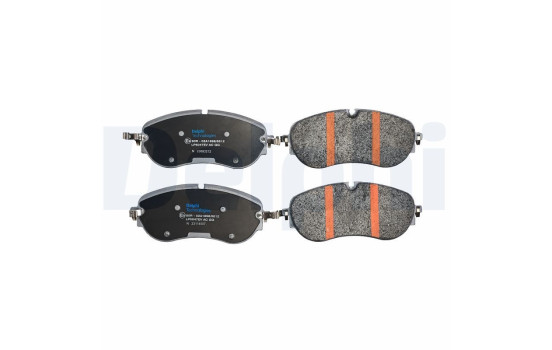 Brake pad set, disc brake LP5047EV Delphi