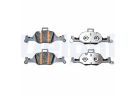 Brake pad set, disc brake LP5050EV Delphi