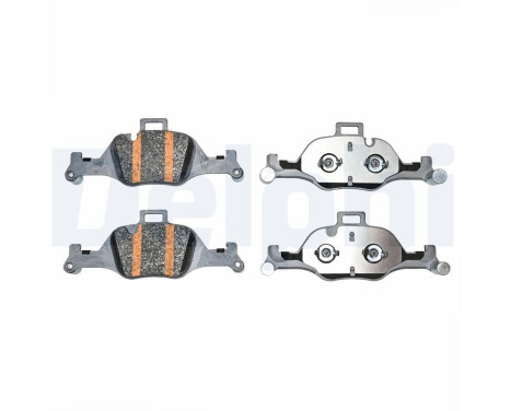 Brake pad set, disc brake LP5050EV Delphi