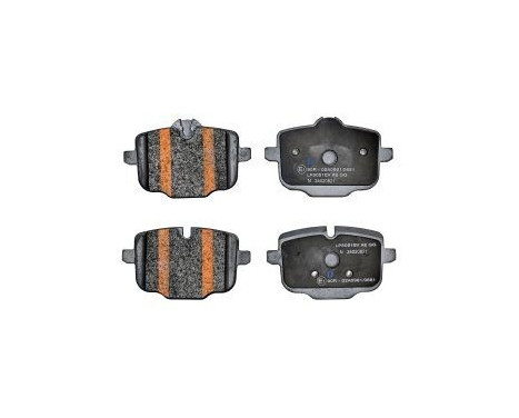 Brake pad set, disc brake LP5051EV Delphi, Image 2
