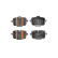 Brake pad set, disc brake LP5051EV Delphi, Thumbnail 2