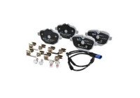 Brake pad set, disc brake LP5052EV Delphi