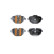 Brake pad set, disc brake LP5052EV Delphi, Thumbnail 2