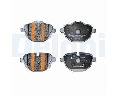 Brake pad set, disc brake LP5052EV Delphi, Image 2