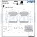 Brake pad set, disc brake LP5054EV Delphi, Thumbnail 2