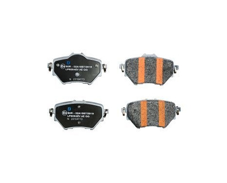 Brake pad set, disc brake LP5054EV Delphi, Image 2