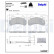 Brake pad set, disc brake LP5055EV Delphi, Thumbnail 6
