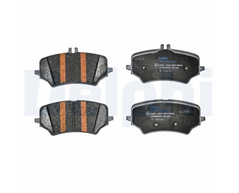 Brake pad set, disc brake LP5056EV Delphi, Image 2