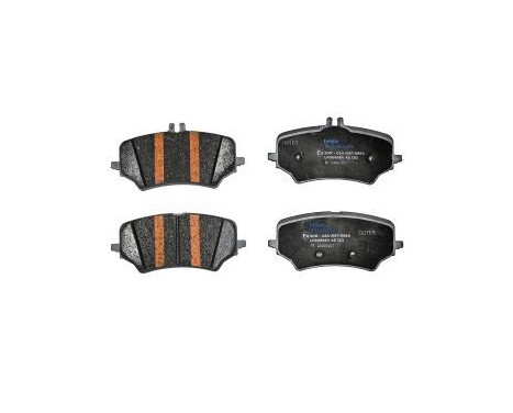 Brake pad set, disc brake LP5056EV Delphi, Image 2