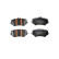 Brake pad set, disc brake LP5056EV Delphi, Thumbnail 2
