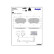 Brake pad set, disc brake LP5056EV Delphi, Thumbnail 4