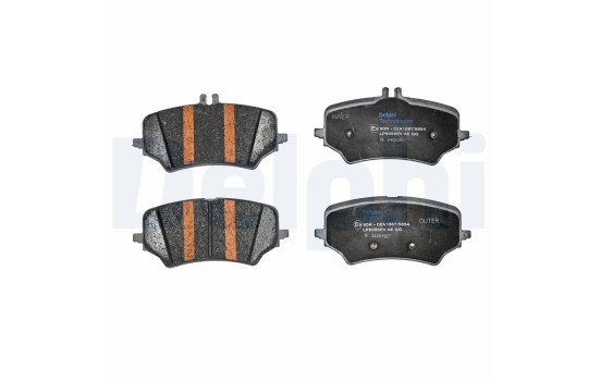 Brake pad set, disc brake LP5056EV Delphi, Image 2