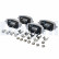 Brake pad set, disc brake LP5057EV Delphi