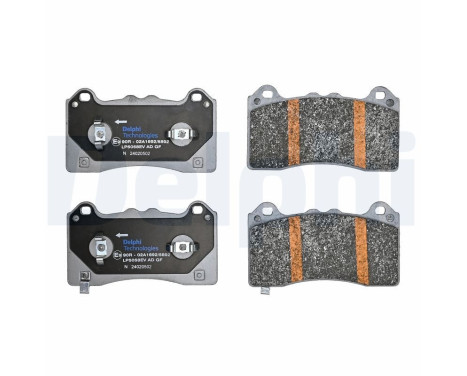 Brake pad set, disc brake LP5058EV Delphi, Image 2