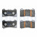 Brake pad set, disc brake LP5058EV Delphi, Thumbnail 2