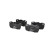 Brake pad set, disc brake LP506 Delphi