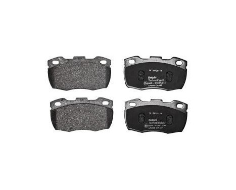 Brake pad set, disc brake LP506 Delphi, Image 2